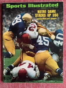Sports Illustrated SI Magazine November 5, 1973 Notre Dame Irish & USC Football - Bild 1 von 8