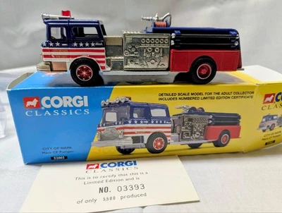 Corgi 1:50 #52003 NAPA, CA Fire Mack CF pumper - Image 1 of 2