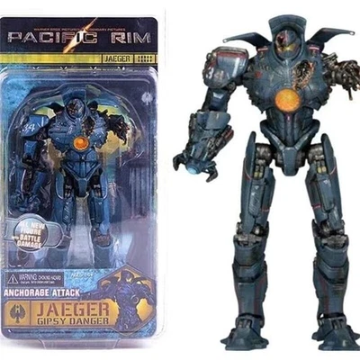 NECA Film Pacific Rim Jaeger Gipsy Danger Anchorage Attack Battle Damage Figure - Image 1 of 4