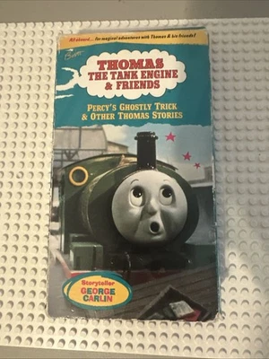 Thomas the Tank Engine & Friends Percy’s Ghostly Trick VHS 1991 Train Rare Movie - Image 1 of 4