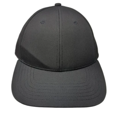 Fahrenheit Headwear Slideback Baseball Cap Black One Size Adjustable Blank Poly - Image 1 of 4