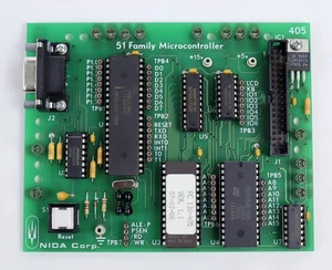 NIDA 51 Family Microcontroller 405 PC130-405 Experiment Card - Picture 1 of 3