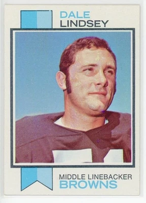 1973 Topps Football Dale Lindsey RC #287 EX-MT - Image 1 of 2