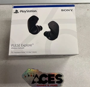 Sony PULSE Explore Wireless Earbuds - Black PlayStation 5 Brand New Sealed - Picture 1 of 4