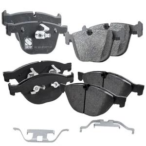 Front and Rear NAO Brake Pad Set For 2006-2010 BMW M5 M6 2007-2008 Alpina B7 - Picture 1 of 9