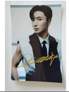 KPOP SUPER JUNIOR LEE-TEUK Autographed Signed Photo Picture Collection 4*6 - Picture 1 of 1