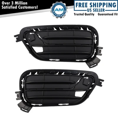 Juego de inserciones de parachoques delantero para BMW X3 2015-2017 Foto 1 de 4