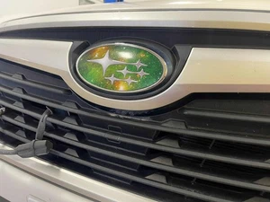 2017-2018 Subaru Forester SUV Emblem Galaxy Overlay set of 3pcs - Picture 1 of 4