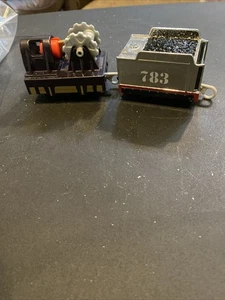 Trackmaster Motorized Thomas & Friends Train Merlin Tender And Saw Only - Picture 1 of 3