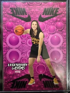 Caitlin Clark Custom Pink Nike Basketball Card Limited Edition Iowa Hawkeyes - Picture 1 of 2