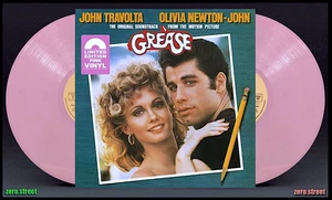 GREASE Soundtrack 2LP on PINK VINYL New SEALED Olivia Newton John Travolta color - Bild 1 von 4