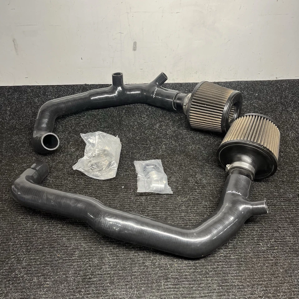 ☑️ N54 VSRF 原始设备制造商位置 1.75 英寸高流量硅胶进气套件 BMS DCI 07-13 — 第 1/4 张图片