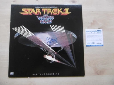 Nicholas Meyer Original Autogramm signed LP-Cover Soundtrack Star Tre Vinyl ACOA - Bild 1 von 3