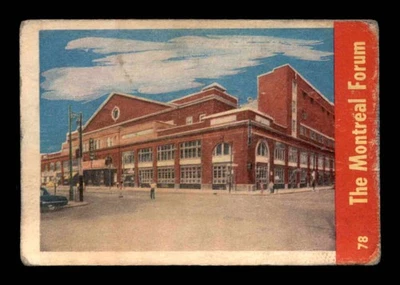 Parkhurst #78 Montreal Forum Fair 1955 X3380728 Foto 1 de 3