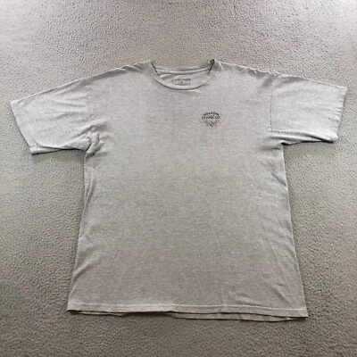 volcom stone t shirt mens L gray graphic print surf skate - Image 1 of 4