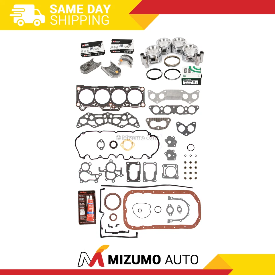 Полный комплект прокладок поршневых подшипников подходит для 88-92 Mazda 626 MX6 Ford Probe - Изображение 1 из 4