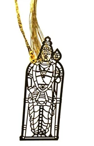 Lord Murugan bookmark Lord Kartikeya Subrahmanya Murugan Swamy Car mirror hanger - Picture 1 of 7
