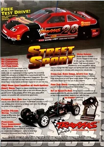 Traxxas Street Sport RC Stock Car Vintage Print Ad  Wall Art Decor - Picture 1 of 1