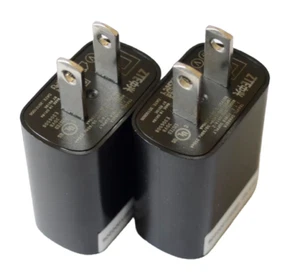 LOT of 2 OEM ZTE TRAVEL ADAPTER USB WALL CHARGER STC-A51A-Z 5.0V 080501000206 - Photo 1 sur 6