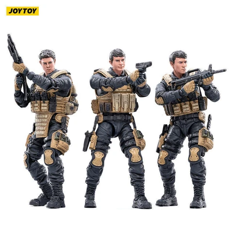 JOYTOY 1/18 Action Figure (3PCS/SET) PAP Special Forces Military Model Cover