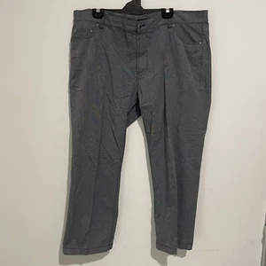 Sportscraft Mens Cotton Blend Pants Trousers Chino Blue Size 107/42 Casual - Picture 1 of 8