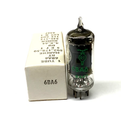 Tubi valvole 6BA6 5749 NOS RT France - Immagine 1 di 2