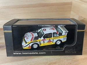 IXO RAC061 AUDI SPORT QUATTRO S1 E2 #5 W.ROHRL WINNER RALLYE SANREMO 1985 1:43 - Foto 1 di 10