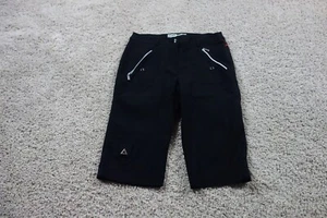 Jamie Sadock Shorts Womens 6 Black Jet Knee Capri Performance Stretch - Picture 1 of 9