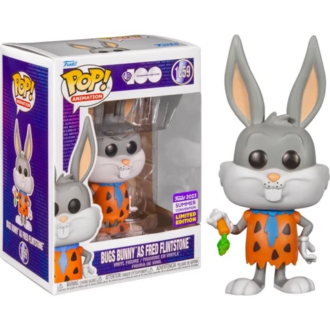 Bugs Bunny as Fred Flintstone Funko Pop Vinyl #1259 SDCC 2023 Cover