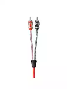 Cerwin Vega RV6 - RCA Cable 6 ft. 2-Channel Dual Twisted Molded End - Picture 1 of 1
