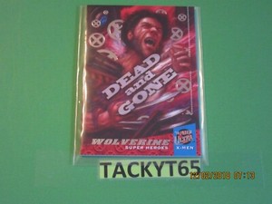 2018 MARVEL ULTRA X-MEN DEAD AND GONE PARA SILVER FOIL WOLVERINE DG5