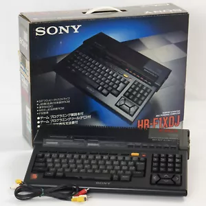 Computadora personal MSX2+ SONY HB-F1XDJ en caja -Nueva correa de goma /Mantenida- 0567 - Imagen 1 de 18