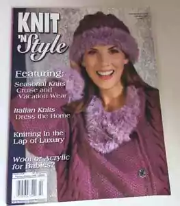 RARE - Knit 'N Style Magazine February 2003 Issue 123 - Imagen 1 de 1