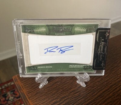 Demeco Ryans 2011 Tristar Signa Cuts AUTO #1/5 1st 1/1 Alabama Texans Coach Rare - Image 1 of 3