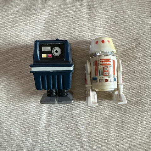 VINTAGE Star Wars Droids lot Gonk R5-D4 Power Droid Action FIGURE 1977 Original Cover