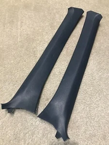 89-95 Toyota Pickup Blue OEM LH + RH A-Pillars Interior Trim Covers - Picture 1 of 15