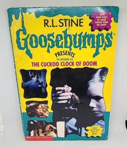 Goosebumps Presents TV Episode #2 Cuckoo Clock Of Doom by R. L. Stine 1ST PRINT - Imagen 1 de 13
