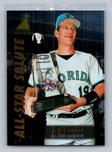 1995 Pinnacle Zenith All-Star Salute Jeff Conine #16 Florida Marlins