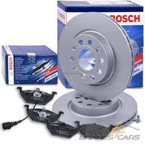 BOSCH BREMSSCHEIBEN +BELÄGE VORNE FÜR AUDI A3 SEAT LEON 1P SKODA YETI VW GOLF 6 - Bild 1 von 9
