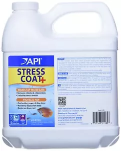API STRESS COAT 64 Ounce Aquarium Water Conditioner with Aloe Vera Extract - Picture 1 of 6