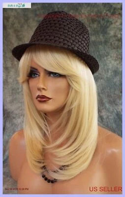LARGE CAP LONG  WIG HEAT SAFE SKIN TOP✯ COLOR #613  STRAIGHT CLASSY STYLE 1071 - Image 1 of 4