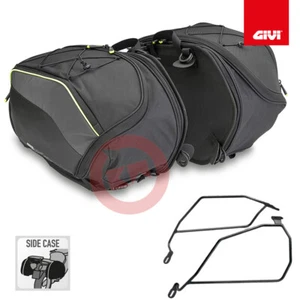 EA127 GIVI COPPIA BORSE LATERALI 30L +TELAIO T351 YAMAHA FZ6/600 FAZER 2004-2006 - Imagen 1 de 10