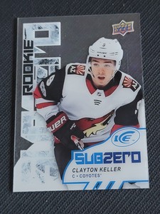 2017-18 UPPER DECK ICE CLAYTON KELLER SZ-65 SUB ZERO ROOKIE RC (1)