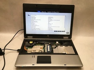 HP ProBook 6455b Lot of 2 AMD Turion II Missing Components Boots to BIOS- FT - Picture 1 of 7