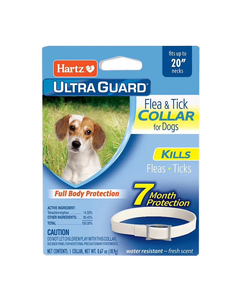 Collar Antipulgas Para Perros y Cachorros 20" De Pulgas Garrapatas De 7 Meses - Image 1 of 4