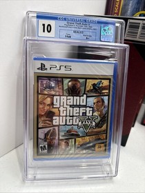 Grand Theft Auto V GTA 5 PS5 CGC 10 A++ Pristine Gem Mint Graded Next-Gen