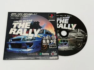 Colin Mcrae The Rally NTSC-Japón Promo NFS Demo Disc PS1 PlayStation 1 - Imagen 1 de 2