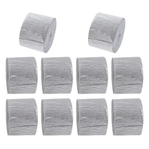  10 Rolls Crepe Streamers Party Decorations Backdrop Paper Swirls - Picture 1 of 20