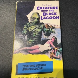 Creature from the Black Lagoon (VHS) 1987 Goodtimes Print Classic Horror - Picture 1 of 2
