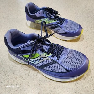 Sanucony Girls Guide 10 Running Shoes, Blue Purple US Size 6 Kid / 7.5 Women NIB - Picture 1 of 13